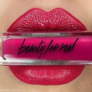Beauty For Real Velvet Cream Lipstick Shade Hotter In Miami Full Size Sample NWT